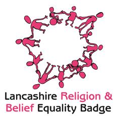 Lancashire Religion and Belief Badge Logo